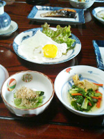 朝食