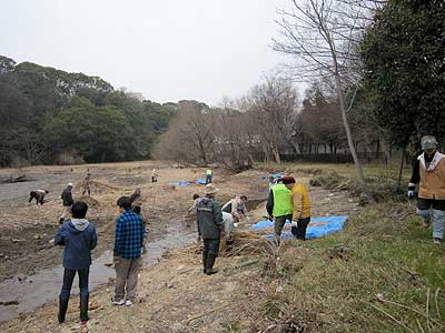 いよいよ作業開始16年3月5日