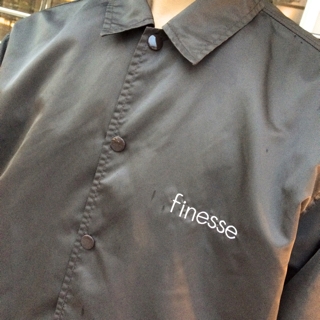 finesse 半袖コーチジャケット Mサイズ GOODENOUGH 藤原ヒロシ finesse 半袖コーチジャケット Mサイズ GOODENOUGH 藤原ヒロシ