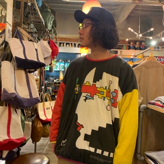 80s PETER MAX REVERSIBLE SWEAT | pana blog 80s PETER MAX REVERSIBLE SWEAT | pana blog