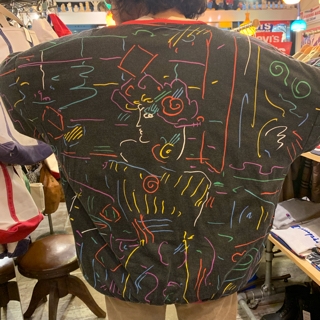 80s PETER MAX REVERSIBLE SWEAT | pana blog 80s PETER MAX REVERSIBLE SWEAT | pana blog