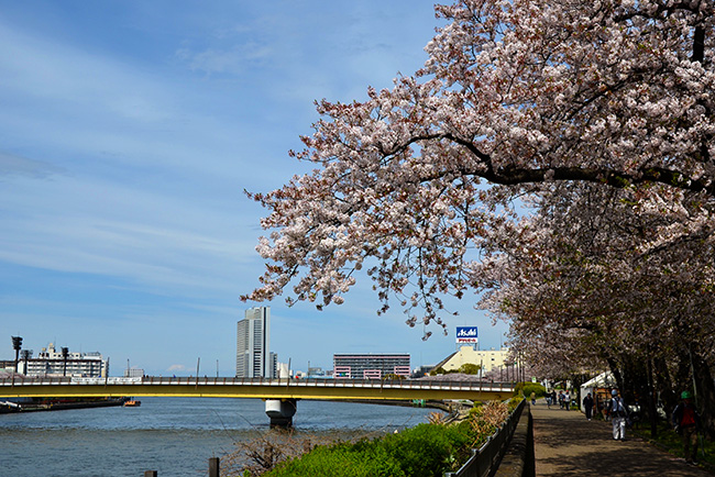 春のうららの隅田川