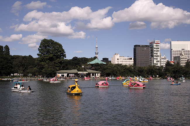 2016年7月24日15時44分/不忍池ボート池