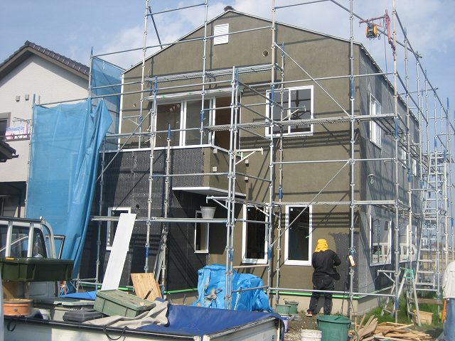 稲沢市 M様邸 建築現場 櫻井建設株式会社 スタッフブログ 岐阜県多治見市の建築会社 新築 一戸建て リフォーム 東濃桧の家 トステムスーパーウォール工法 高気密高断熱住宅の設計 施工 一戸建て 新築 リフォームの事なら櫻井建設株式会社へ