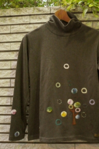 服に刺しゅう