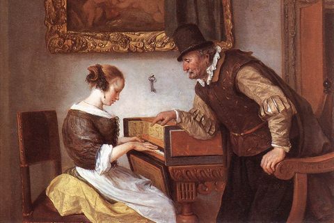 Jan Steen - The Harpsichord Lesson