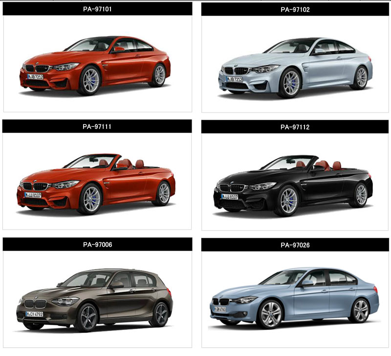 ミニカー 1/43 BMW M6 カブリオレ コンバーチブル ブルー
