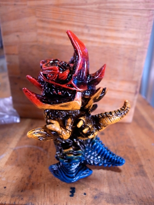 地底怪獣 ガボギラス (gabogirass) | 立体怪獣作家｜gumtaro ガムブログ