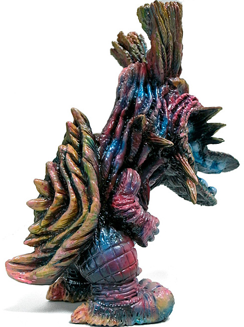 gumtaro 石粉粘土1点もの怪獣『河馬 (Gaba)』 | 立体怪獣作家