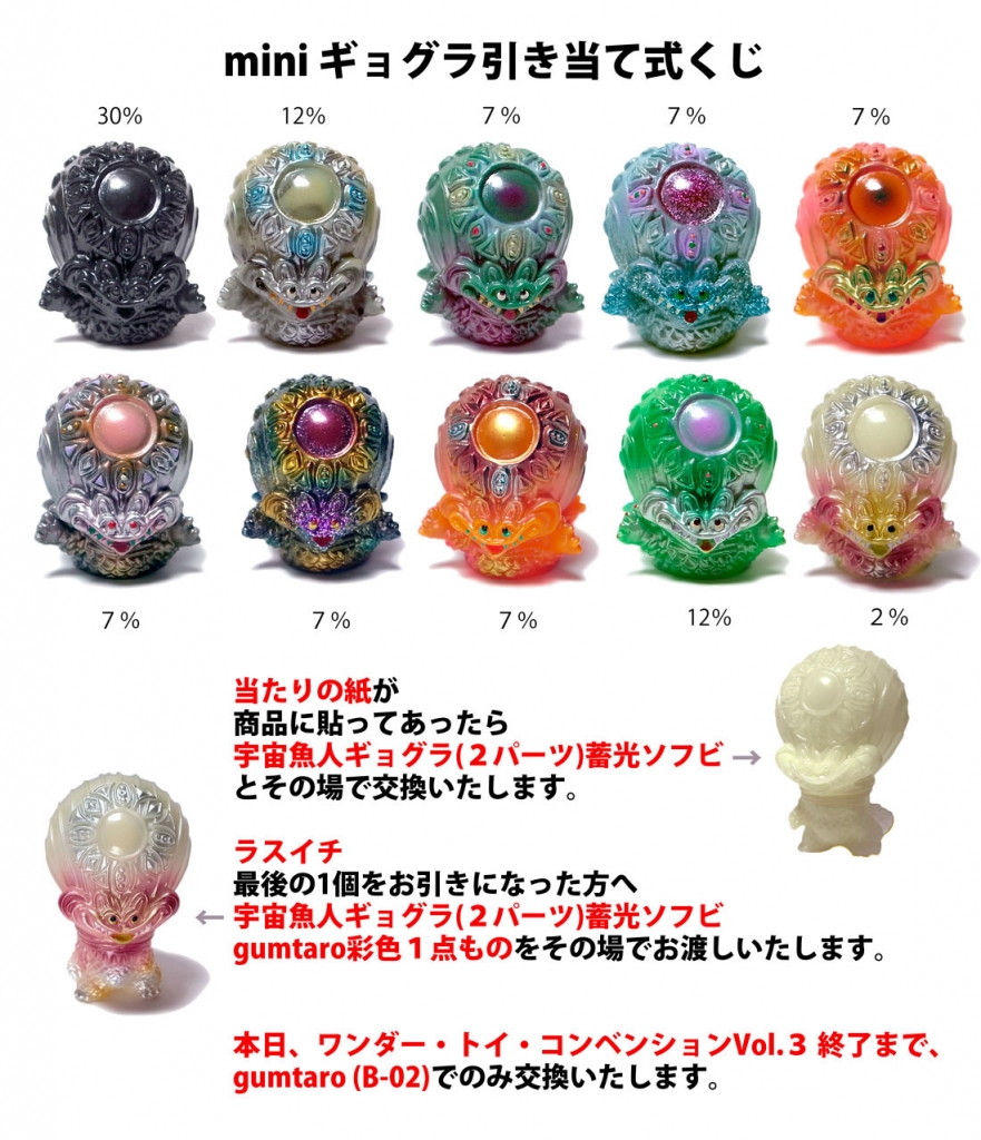 ワンダー・トイ・コンベンション Vol.3 gumtaro (B-04) 販売品