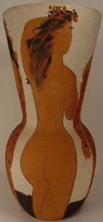 Big vase with Veiled Women by Pablo Picasso
