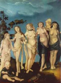The Seven Ages of Woman - Hans Baldung Museum der Bildenden Künste, Leipzig ライプツィッヒ,造形美術館
