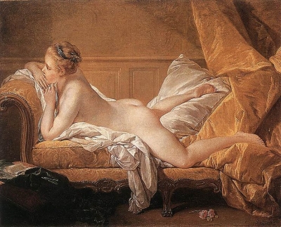 Marie-Louise OMurphy (1737-1818) painted by Francois Boucher (1703?1770)