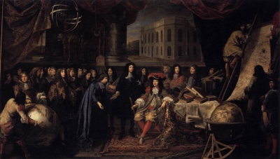 Colbert Presenting the Members of the Royal Academy of Sciences to Louis XIV