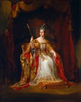 Queen Victoria by Sir George Hayter