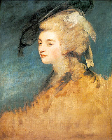 Reynolds-Portrait of Georgiana Spencer, Duchess of Devonshire 1780‐81