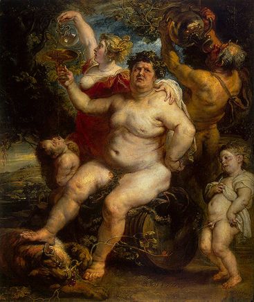 Bacchus , Between 1638 -1640 Hermitage Museum