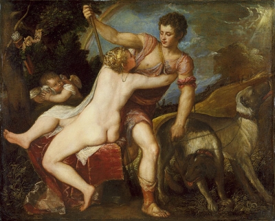 Venus and Adonis-Titian The Metropolitan Museum of Art