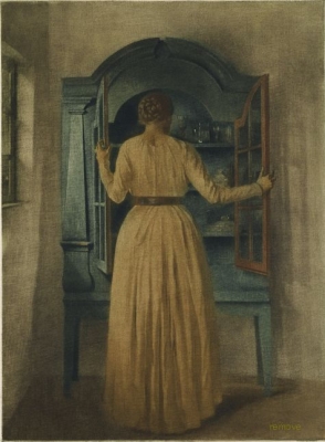 Peter Ilsted: The blue cupboard