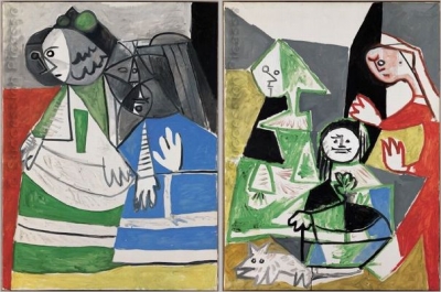 Variação de Isabel de Velasco, Maribárbola e Nicolasito Pertusato de ‘As Meninas’