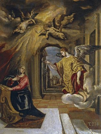 Museo Nacional del Prado El Greco La Anunciación