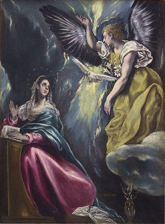 El Greco, Annunciation Ohara Museum