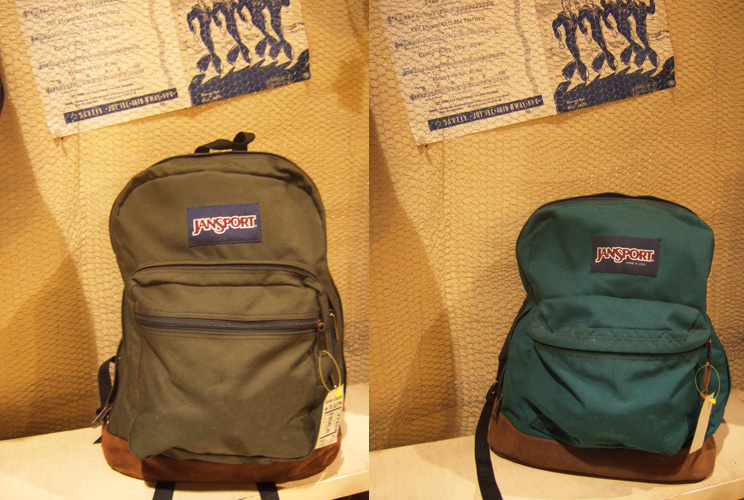 EASTPAK vs JANSPORT | 旭川 古着屋 RodeoDrive OLDMAN STORE ブログ