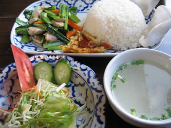 キンカーオのランチ