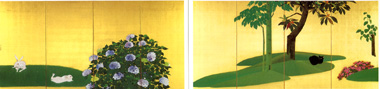 速水御舟《翠苔緑芝》(1928年)