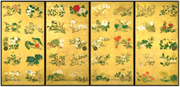 伊藤若冲《花丸図》(1764年)