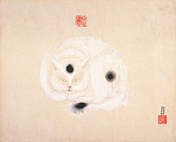 岸田劉生_猫図