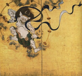 宗達_雷神