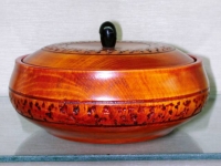 菓子器 山中塗