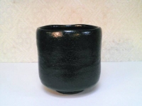 黒楽 筒茶碗(二月茶碗) 桂窯 6000円