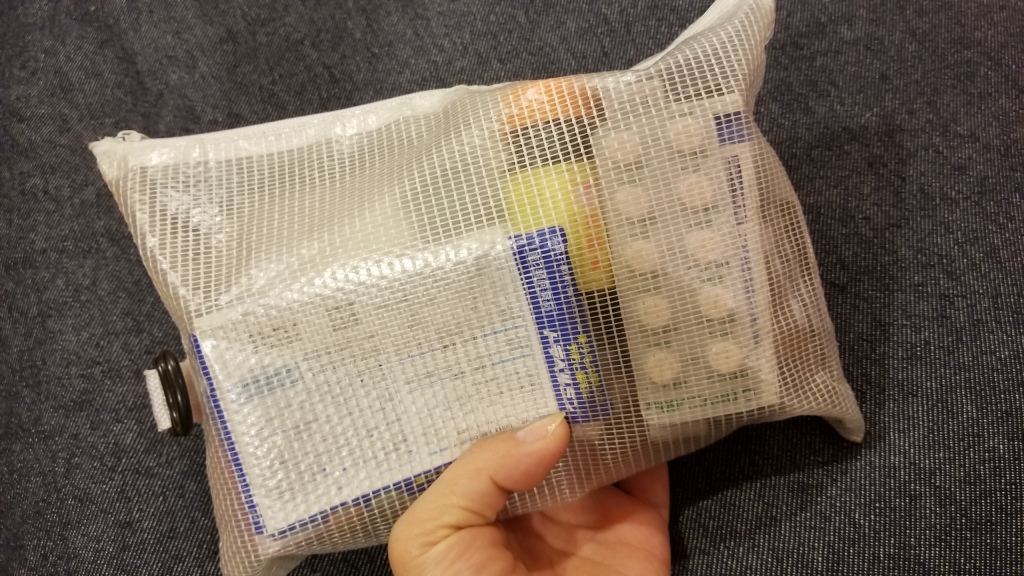 旅行用のお薬セットの見直し おしゃべりから整理収納