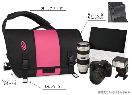 TIMBUK2 カメラインナー付きラップトップメッセンジャー