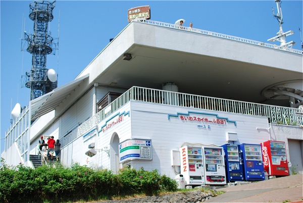 藻岩山頂上