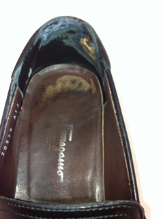 SALVATORE FERRAGAMO (サルバトーレフェラガモ)靴修理 すべり革修理 | 目黒駅前の靴修理店セピア