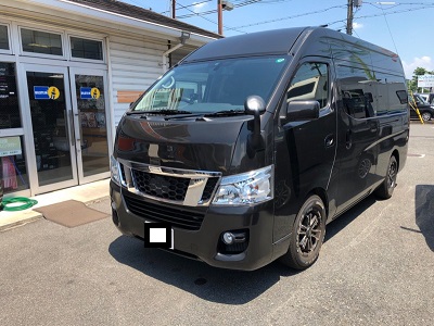 NV350 スライドドアガラス交換 | 350 MOTORING shopblog