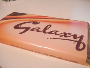 Galaxy チョコレート イギリスおなか隊