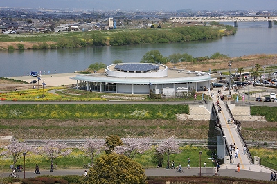 くるめウスと筑後川