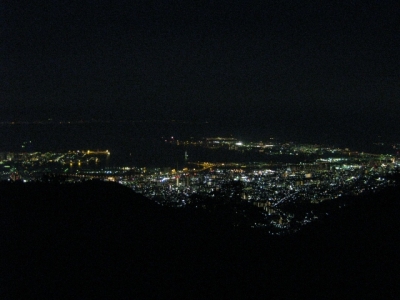 天覧台からの夜景