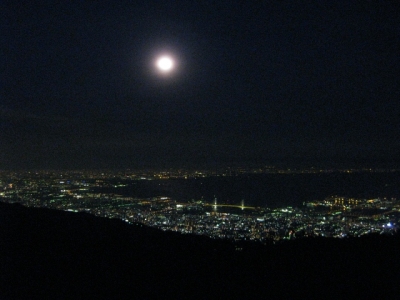 天覧台からの夜景