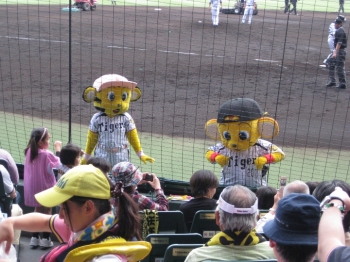 ラッキーちゃんとキー太くん