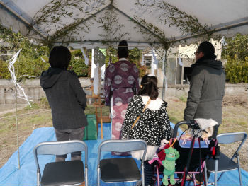 平松の家 地鎮祭4