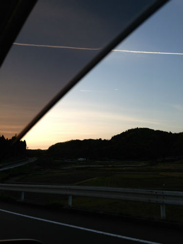 引渡しの帰り道