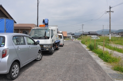 入電の準備