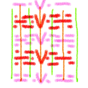 織り編み図