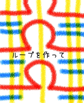 織り編み