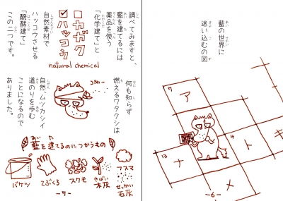 藍イラスト